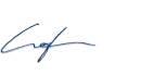 Unterschrift von Mark Frese (Handschrift)