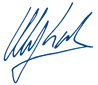 Signature Olaf Koch (handwriting)