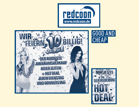 Redcoon &ndash; Good and&thinsp;cheap (Fotogalerie)