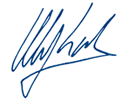 Unterschrift Olaf Koch (Handschrift)