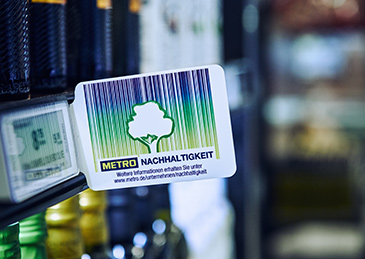 &bdquo;METRO Nachhaltigkeit&ldquo;-Label (Foto)