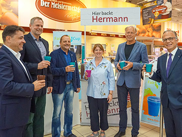 Mehrwegverpackungen FairCup (Foto)