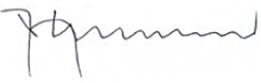 Unterschrift J&uuml;rgen Steinemann (Handschrift)