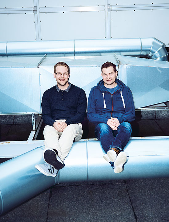 Gesch&auml;ftspartner Marc Stratmann und Peter Praeder (Foto)