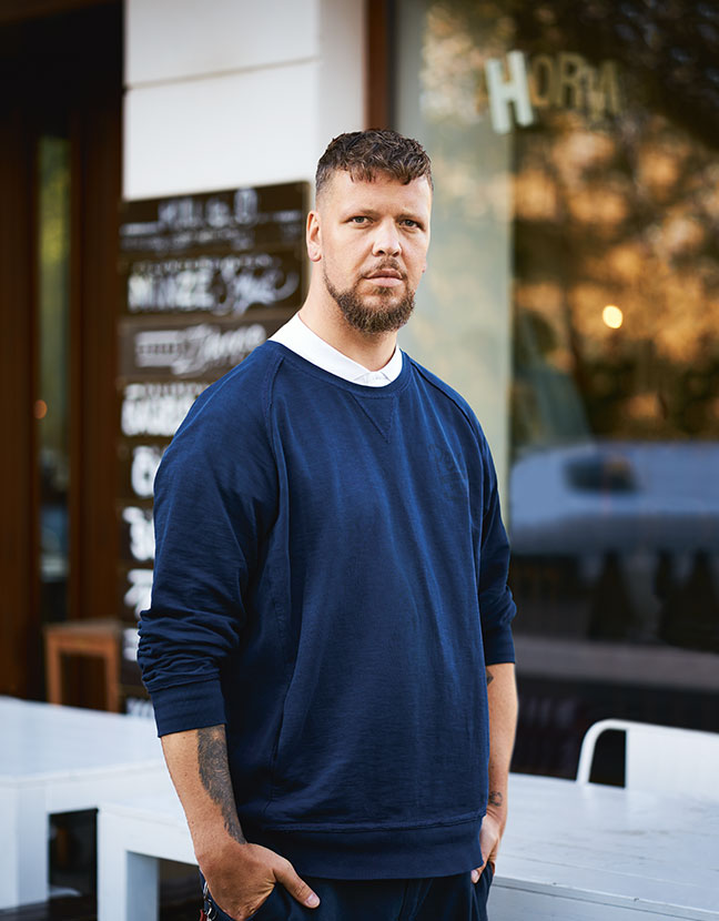Ludwig Horn, Betreiber des Szenecaf&eacute;s A.Horn und des Restaurants B.Horn in Berlin und Vorreiter bei der Anwendung digitaler Tools (Foto)