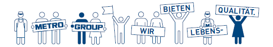 METRO GROUP, wir bieten Lebensqualit&auml;t (Grafik)