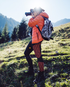Justyna Kuźma fotografiert auf dem Kasprowy Wierch (Foto)