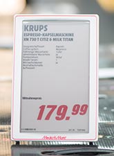 Elektronische Preisschilder (Foto)