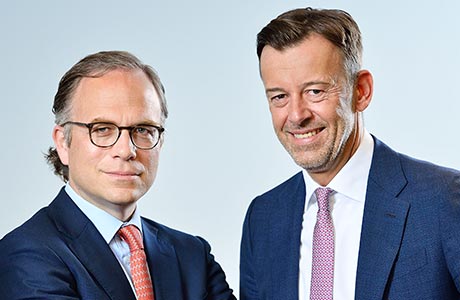 Patrick Müller-Sarmiento und Henning Gieseke (Foto)