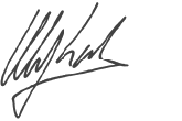 Unterschrift Olaf Koch (Handschrift)