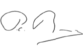 Unterschrift Pieter C. Boone (Handschrift)