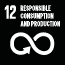 SDG goal 12: Responsible Consumption and Production (icon)
