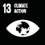 SDG goal 13: Climate Change (icon)
