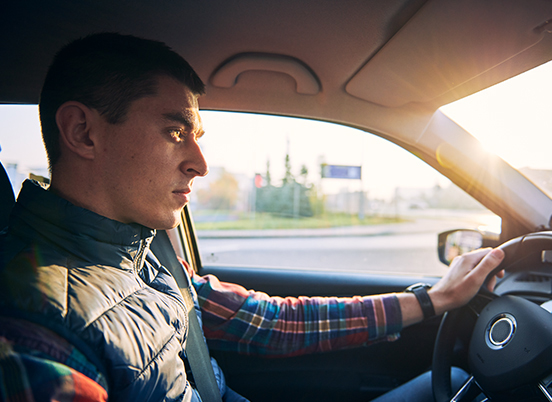 Błażej G&oacute;rlaga, Account Manager and daily in his region on the road (photo)