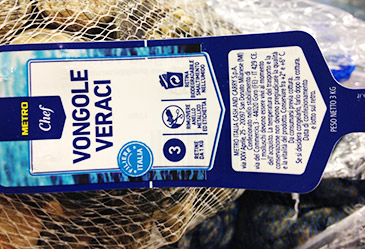 Packaging for shells (photo)