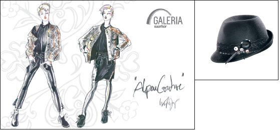 Galeria Kaufhof &ndash; Traditional outfit &ldquo;Alpine Couture&rdquo; (Foto)