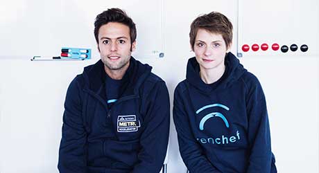 Zenchef Founder Xavier Zeitoun & Thomas Zeitoun & Julien Balmont (photo)