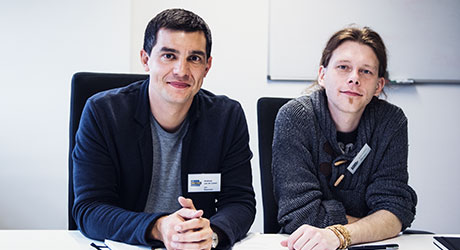 Roomatic Founder Andreas van de Castel & Arnis Vuskans (photo)
