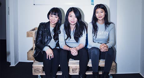 Journy Founder Susan Ho & Amy Guo & Leiti Hsu (photo)
