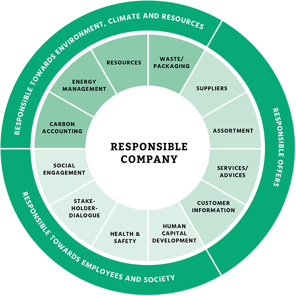 Areas of action (Grafik)