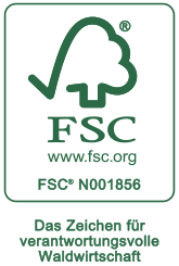 FSC Logo, picture credits: real,- SB-Warenhaus GmbH (Grafik)